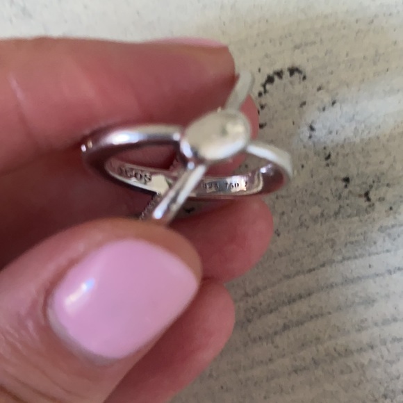 LAGOS caviar crossover ring - Picture 4 of 6